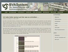 Tablet Screenshot of dev.bvasystem.de